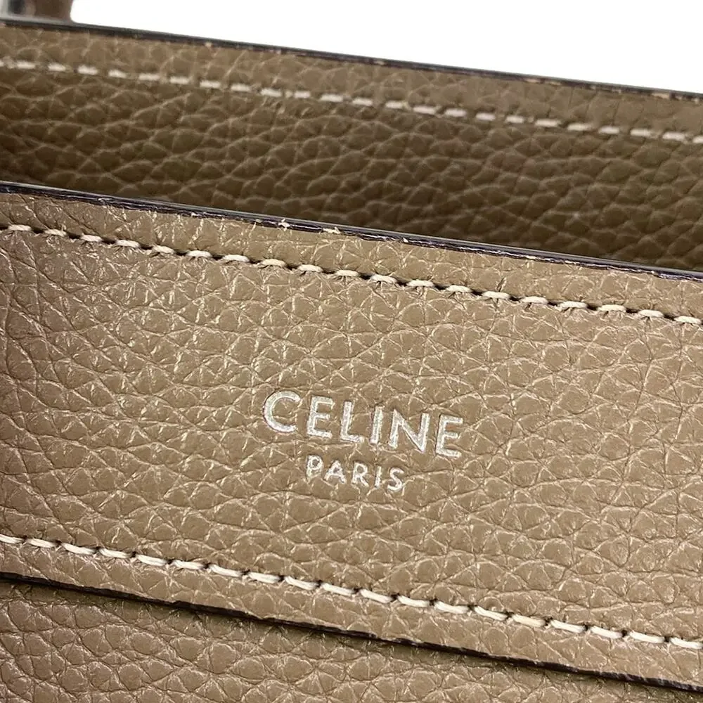 Celine Luggage Nano Shopper Handbag